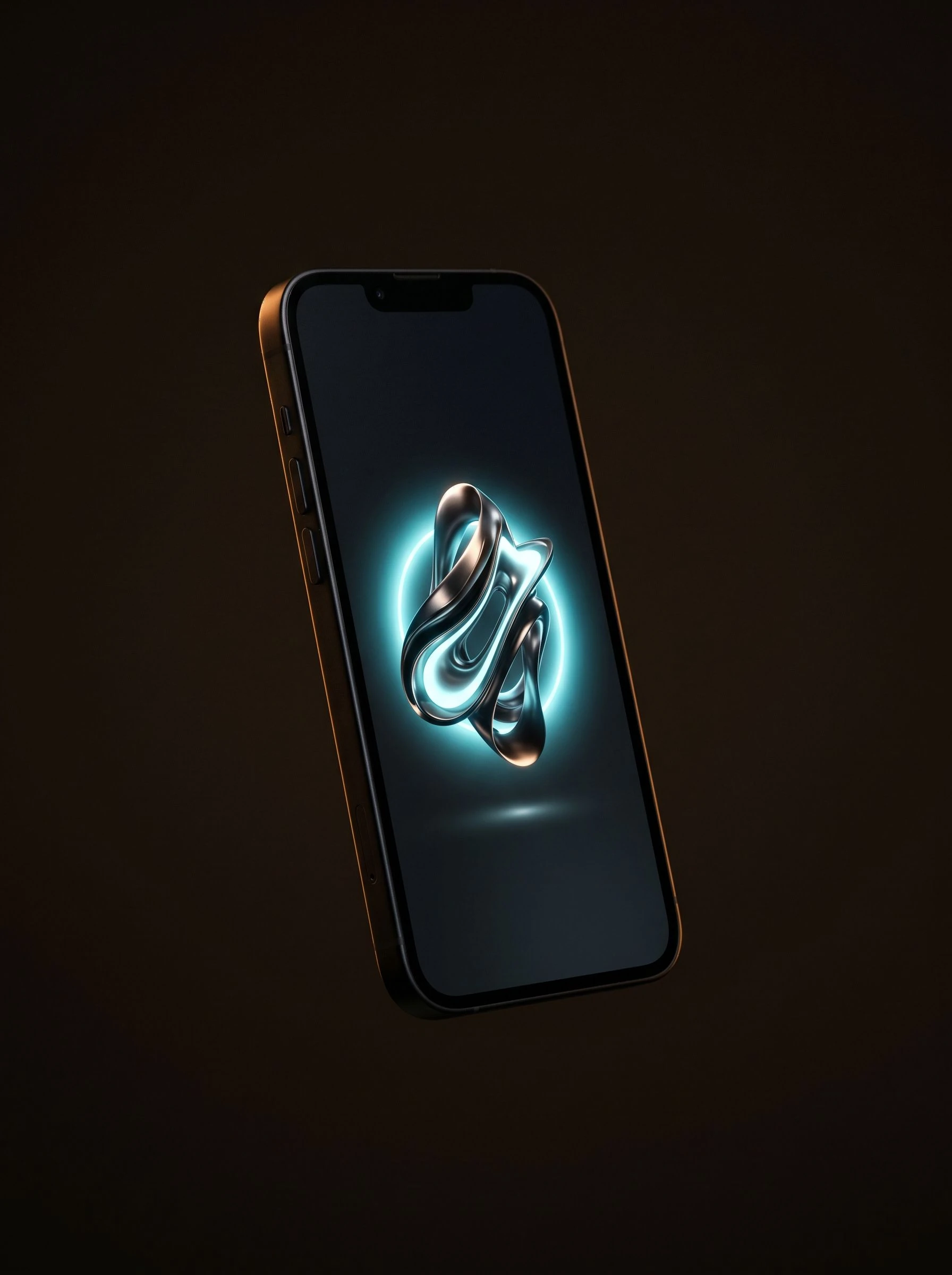 Phone mockup showing a standard branded AR experience for a single brand